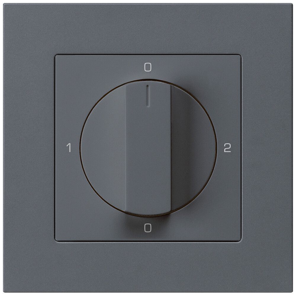 Interrupteur rotatif ENC kallysto.pro 2/1L anthracite avec manette