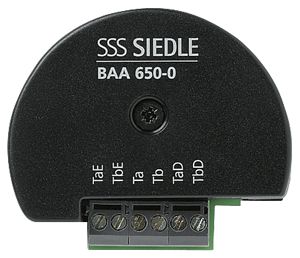 Auskopplung Bus-Audio Siedle, für den Einbau in Dose 55mm