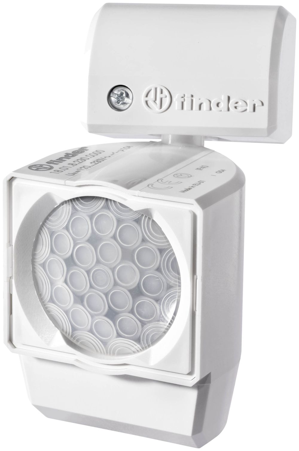 Bewegungsmelder AP Finder IP54, 1 NO 10A, 230VAC