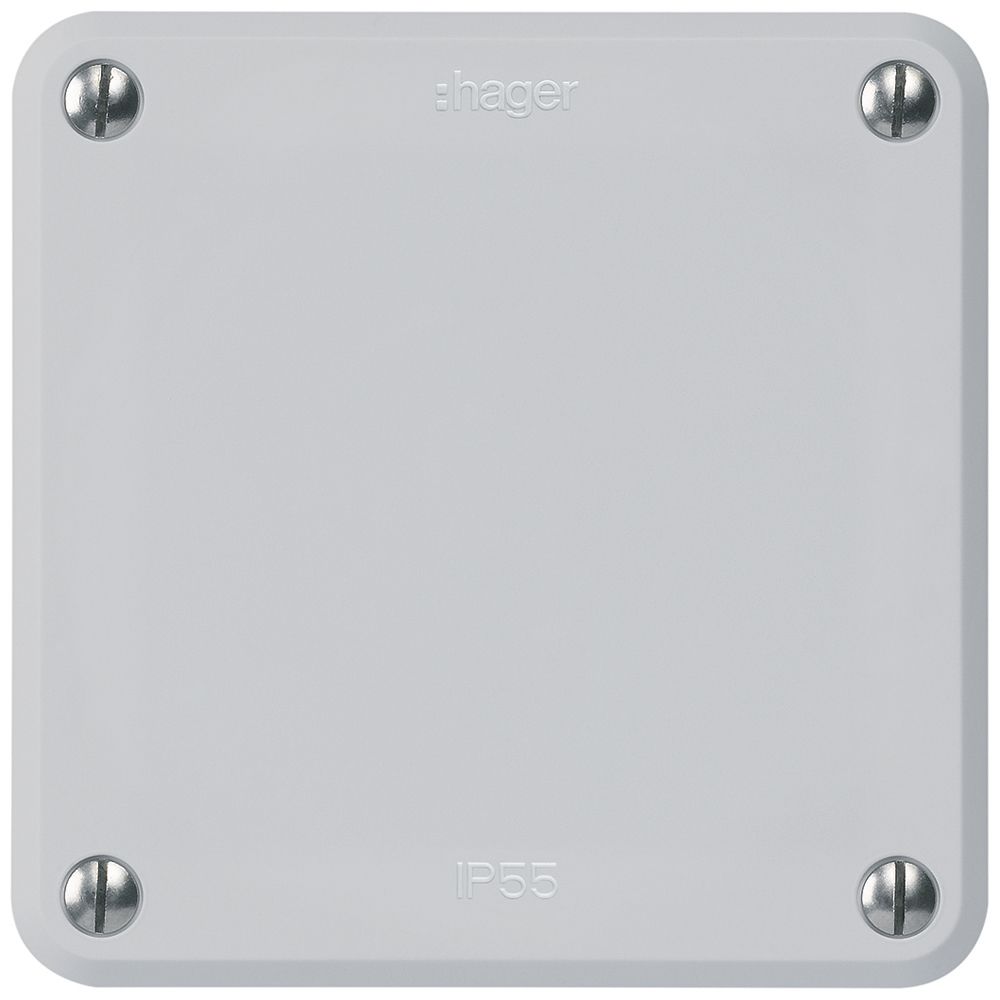 UP-Blindabdeckung robusto IP55 grau