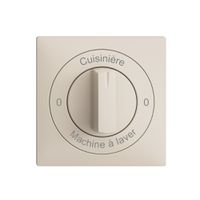Frontset 0-Cuisinière-0-Machin à laver EDIZIOdue 60×60mm crema