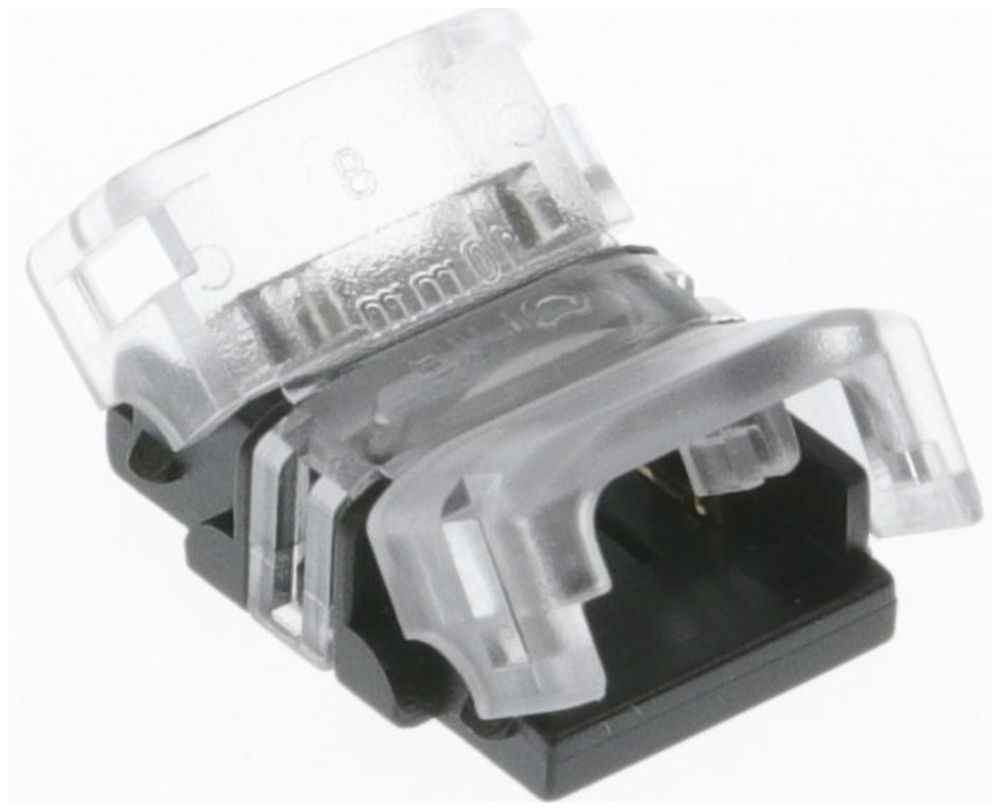 Klemmverbinder DOTLUX, zu Streifen 2-polig, für LED-Streifen 10mm MONO, IP20