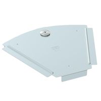 Deckel BET RBD 45° 150×175mm Stahl bandverzinkt