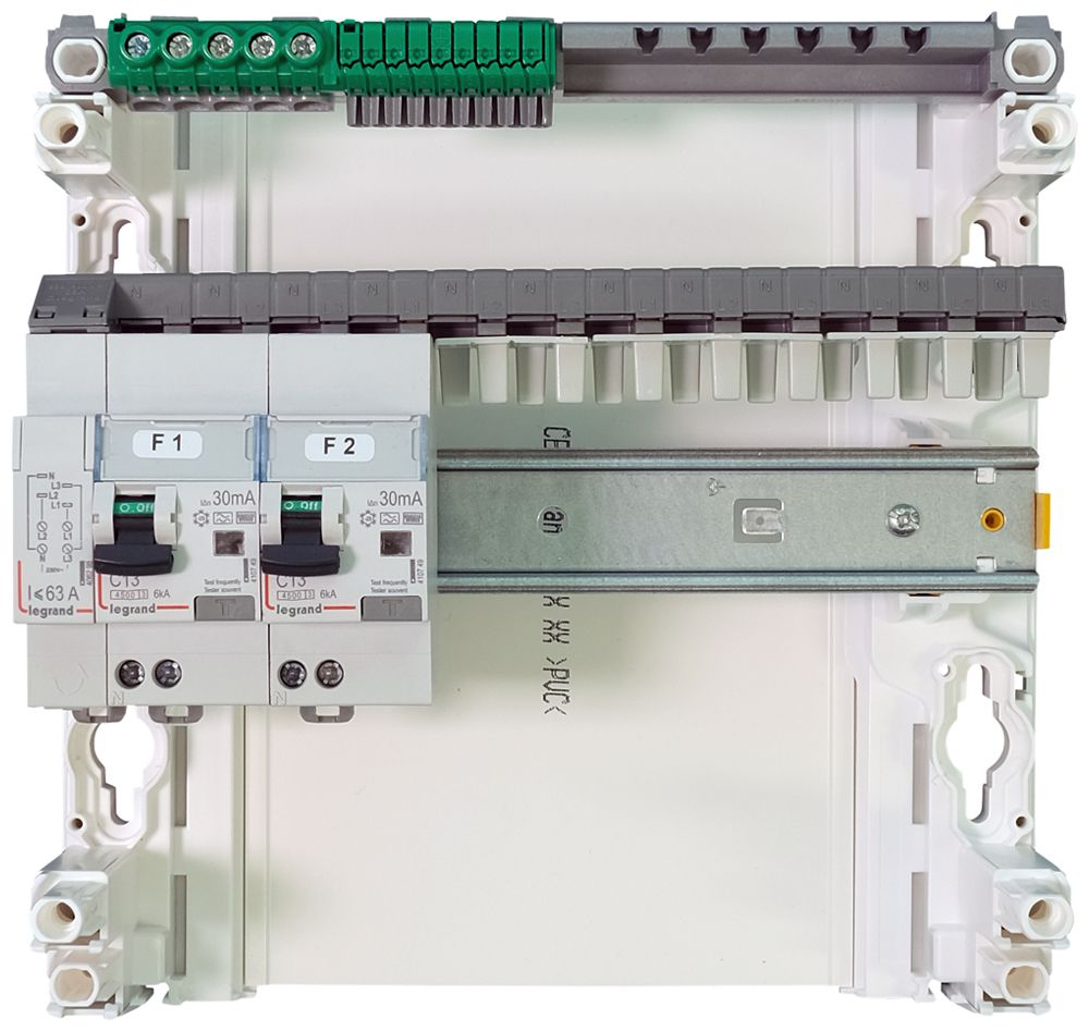 Centralino AP Legrand 1-fila 13 UM bianco