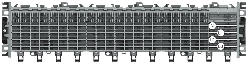 Starterpaket SMISSLINE TP ZLS905, für 22TE, 3LN, 125A