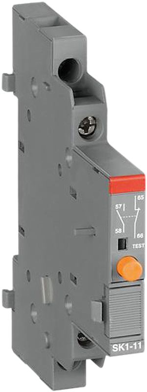 Contact de signalisation ABB SK1-11, 1F/1O 4A AC-15, latéral à vis