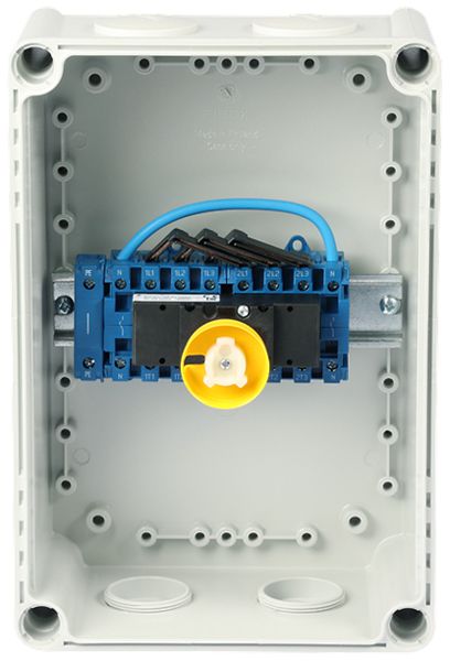 Commutatore di rete AP K&N KG32.T904.STMA 32A 600V 4P 190×280×130mm "1-0-2"