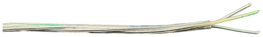 Cavo Elektrogros TDLR 3×0.75mm² trasparente rotolo da 100m