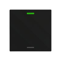 EB-Taster KNX RGBW MDT BE-TAL60T116.01 1T/2B Temp.schwarz matt "neutral"