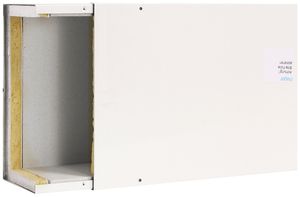 Canal de protection incendie tehalit FWK 3E 100×260mm, blanc traffic