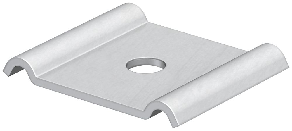 Pièce de fixation Bettermann pour vis M6 60×40mm, A4