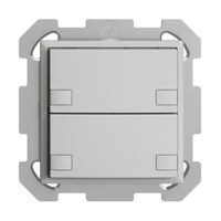 Poussoir KNX RGB ENC EDUE, 250mW, s.LED, 2×poussoir, comm.2×touches, grc