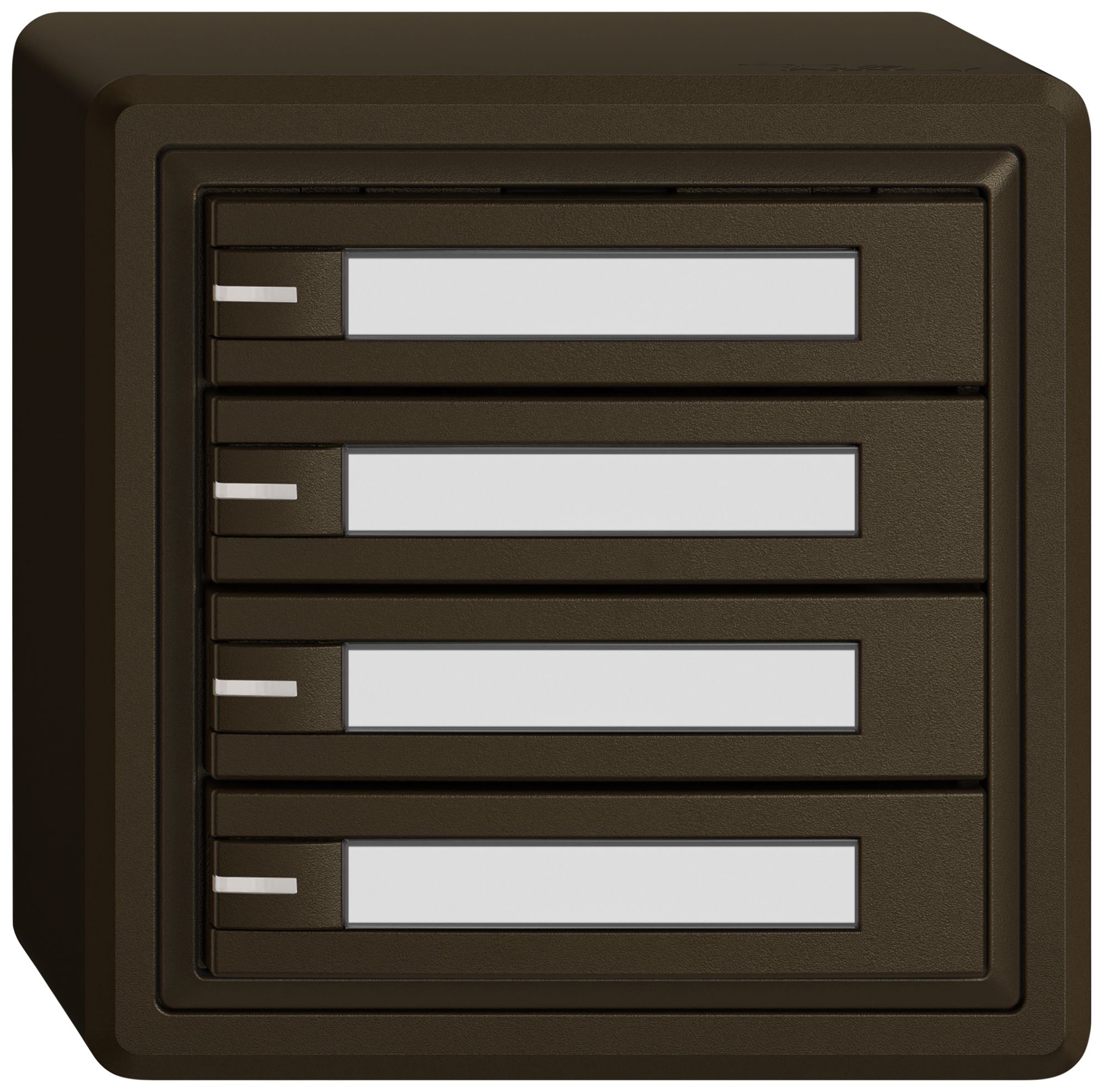 AP-Universaltaster EDIZIO.liv UNI SNAPFIX® m.LED RGB 4× 1-Tbed.Pap.br