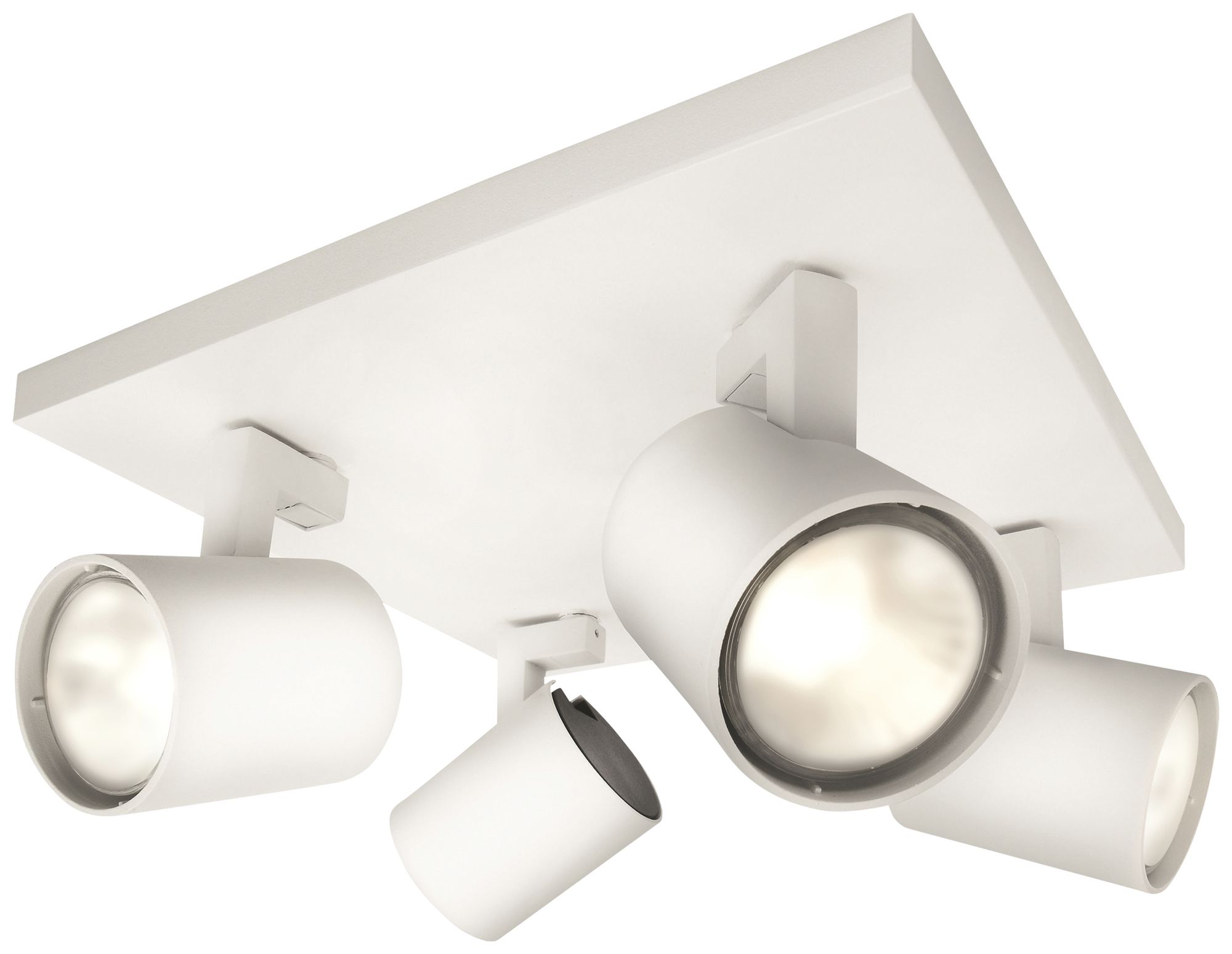 Spot Philips MYL Runner GU10 4×20W DIM weiss