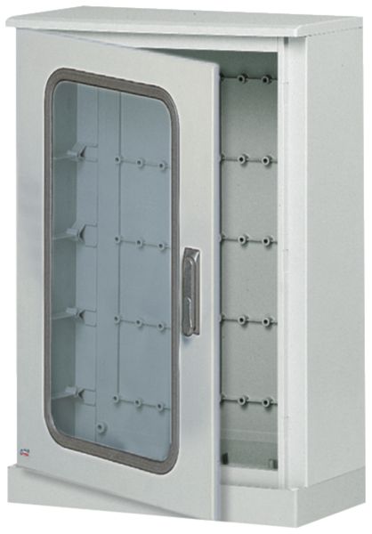 Coffret mural Hager Orion.Plus a.porte 322 mod.7 rangs 46UM 1100×1200×300mm gr