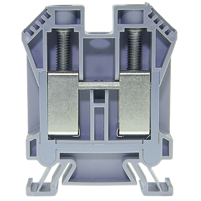Borne de passage joignable WZ Ex 25…50mm² 125A 1000V vis 2×1 rail DIN 35mm gr