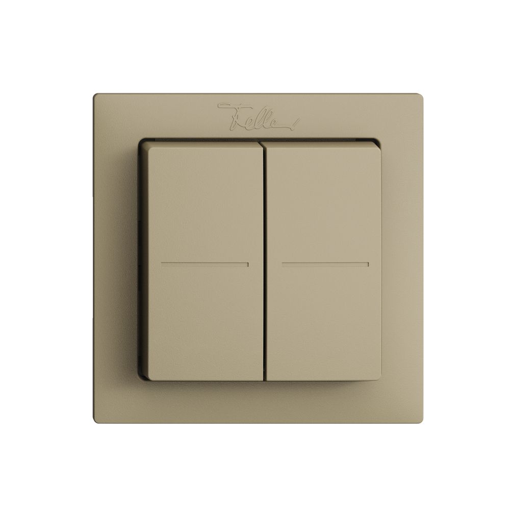 Funktaster Bluetooth Feller EDIZIOdue F, Low Energy, 4K/2T, batterielos, sa