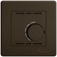 UP-Raumthermostat EDIZIO.liv SNAPFIX® ohne Schalter 230VAC 50Hz br