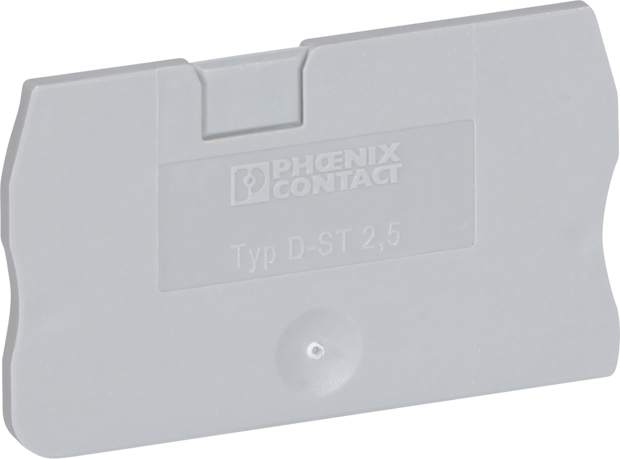 Abschlussdeckel zu ST 2.5 grau