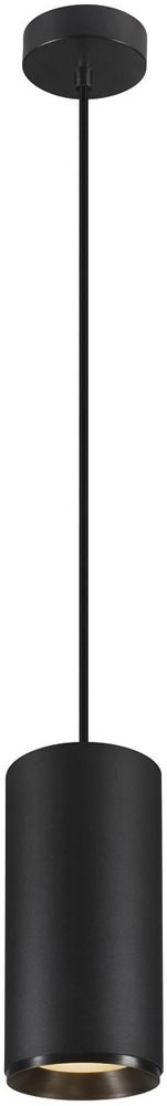 LED-Pendelleuchte SLV NUMINOS PD PHASE XL 36W 3250lm 2700K 36° schwarz