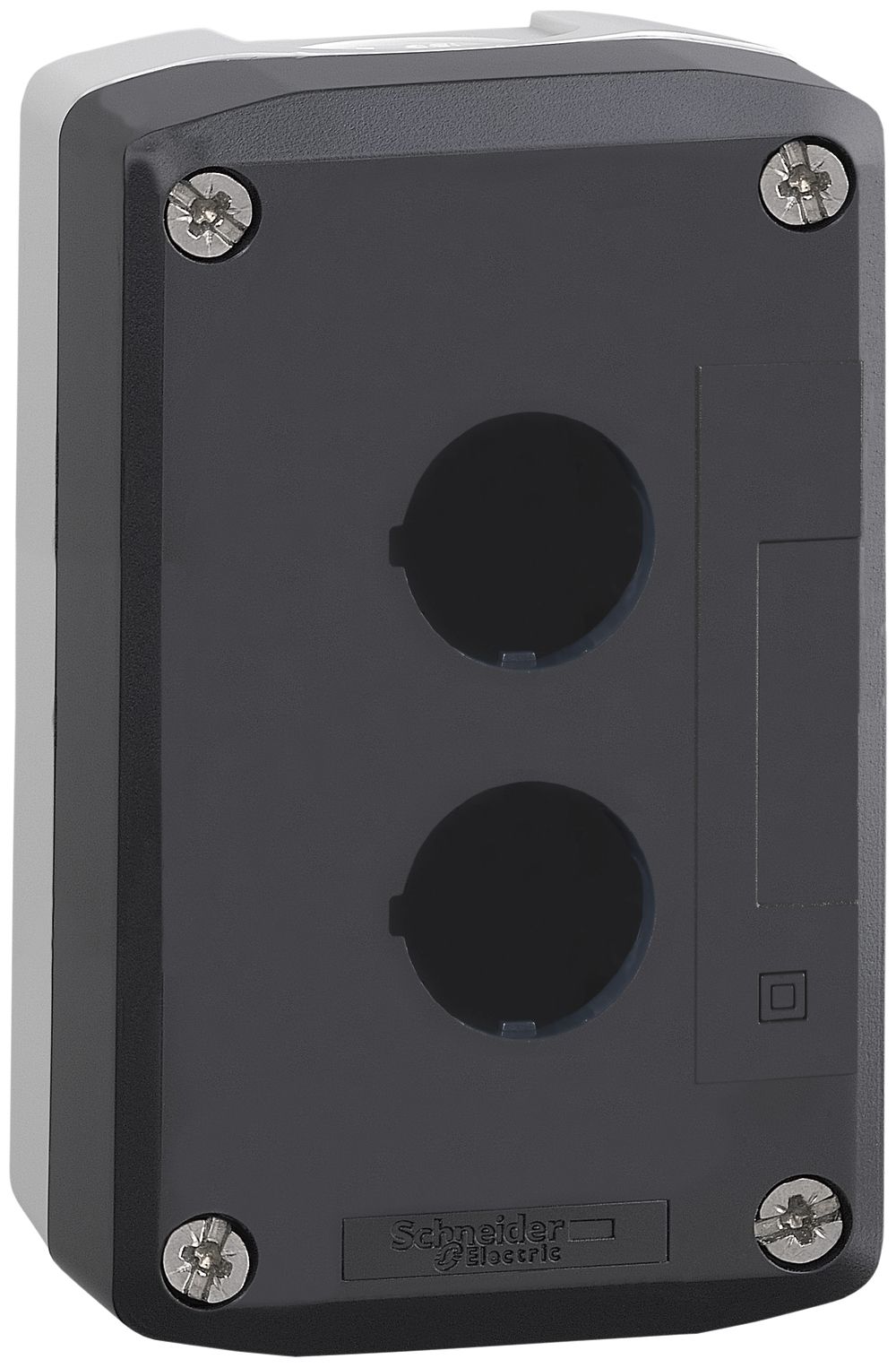 Boîte de commande AP Schneider Electric 2 éléments gris clair