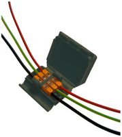 Manicotto di giunzione SUPERBLOCK IN-OUT W con gel 3×4mm² 32A 67×50×28mm IPX8 ne