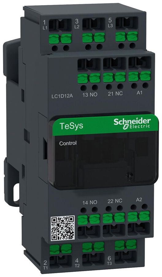 Leistungsschütz TeSys DECA 127VAC 3NO 25A 12A 440V 1NO 1NC
