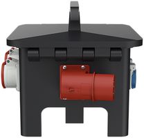 Stromverteiler EverGum maxi 40A 1×FI 7×LS 4×T23 2×T25 1×CEE16/CEE32 3m