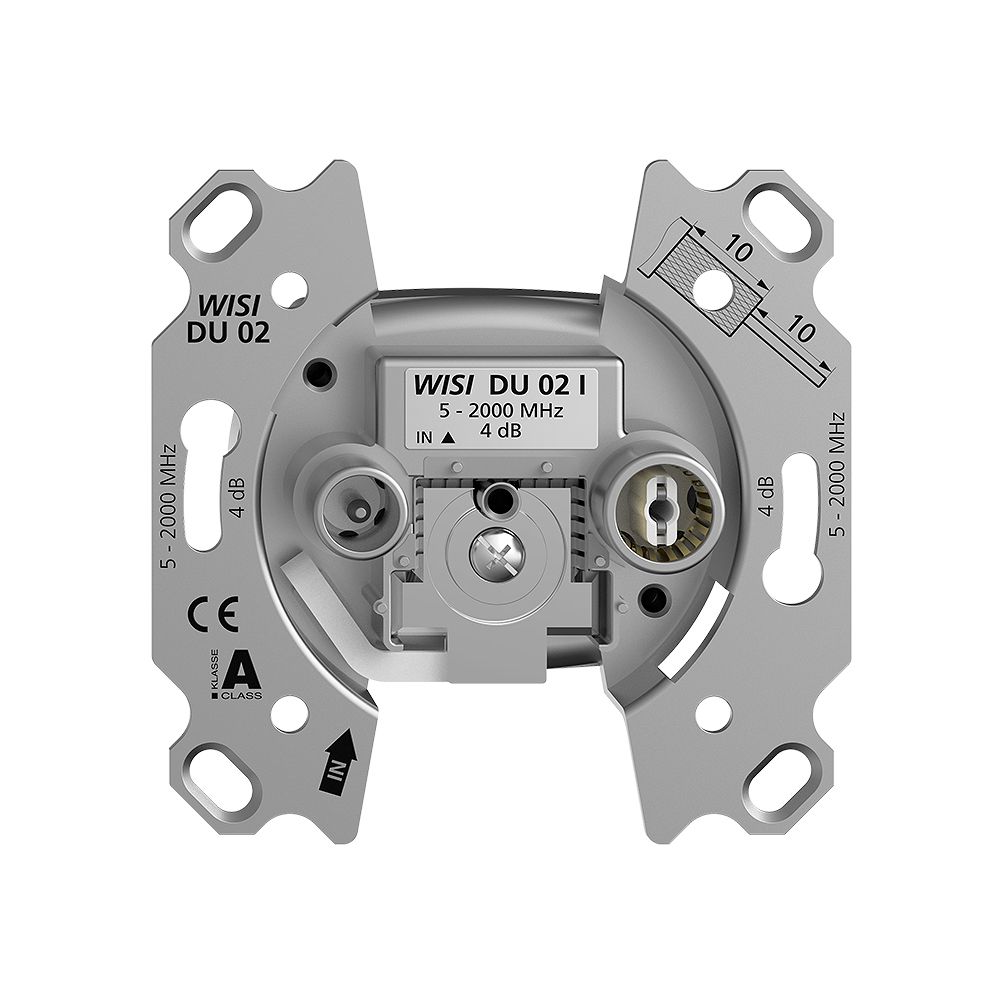TV-R-Dose FH BSM 4dB Breitbanddose 5…2000MHz