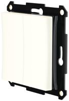 AP/UP-RF-Taster Plejd WPH-01-55W 2-fach Bluetooth für Rahmen 55mm ws