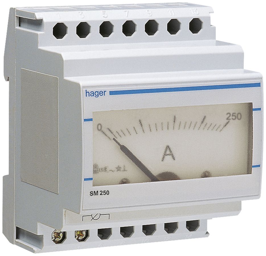 EB-Amperemeter Hager 0…250A