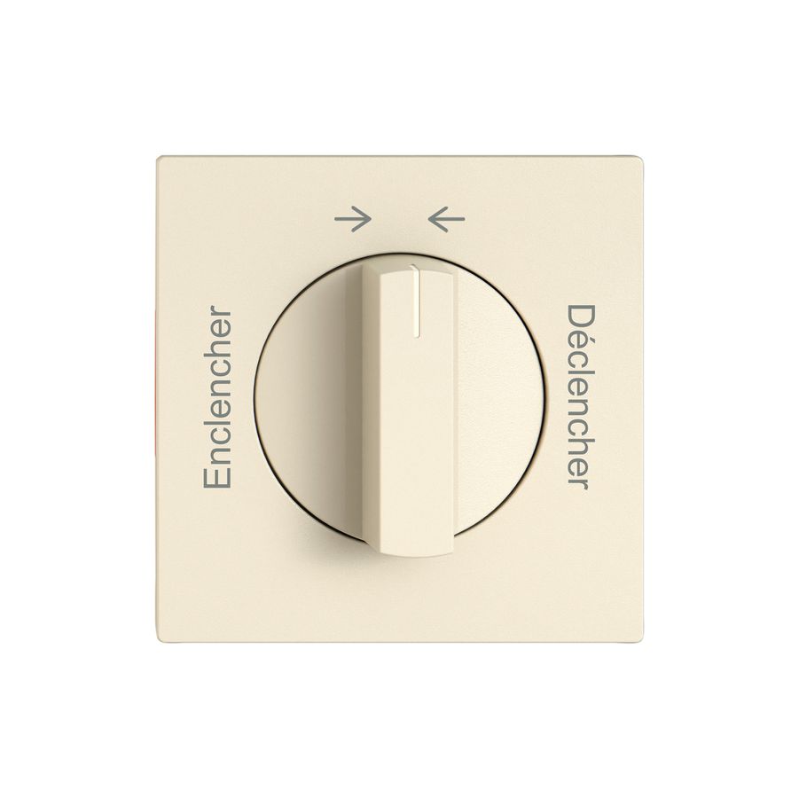 Kit di montaggio EDIZIO.liv SNAPFIX® p.pulsante girevole manop.Encl.→ ← Décl.cr