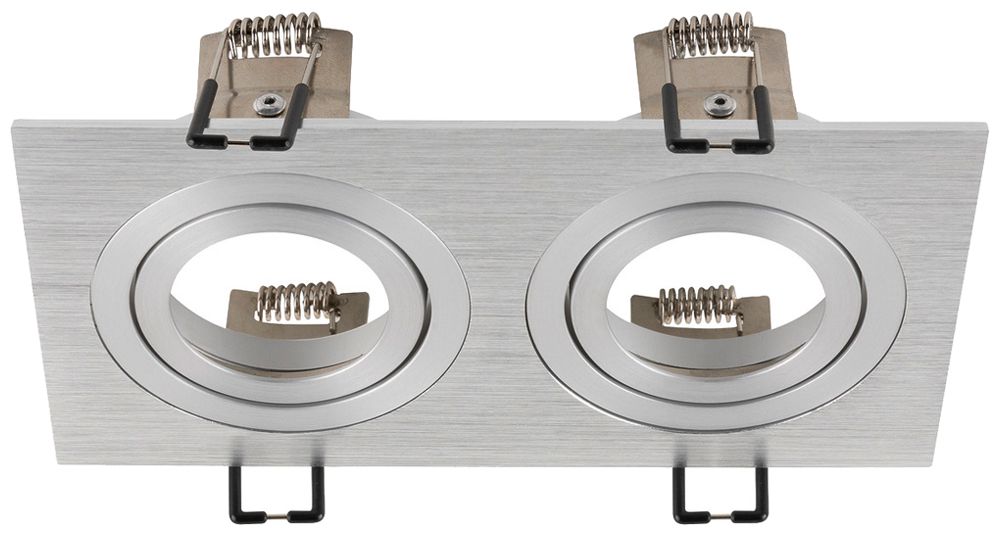 Coffret vide SLV NEW TRIA aluminium 170×90mm aluminium 2×Spot