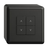 Interrupteur stores AP 2K/4T Edue Wiser noir