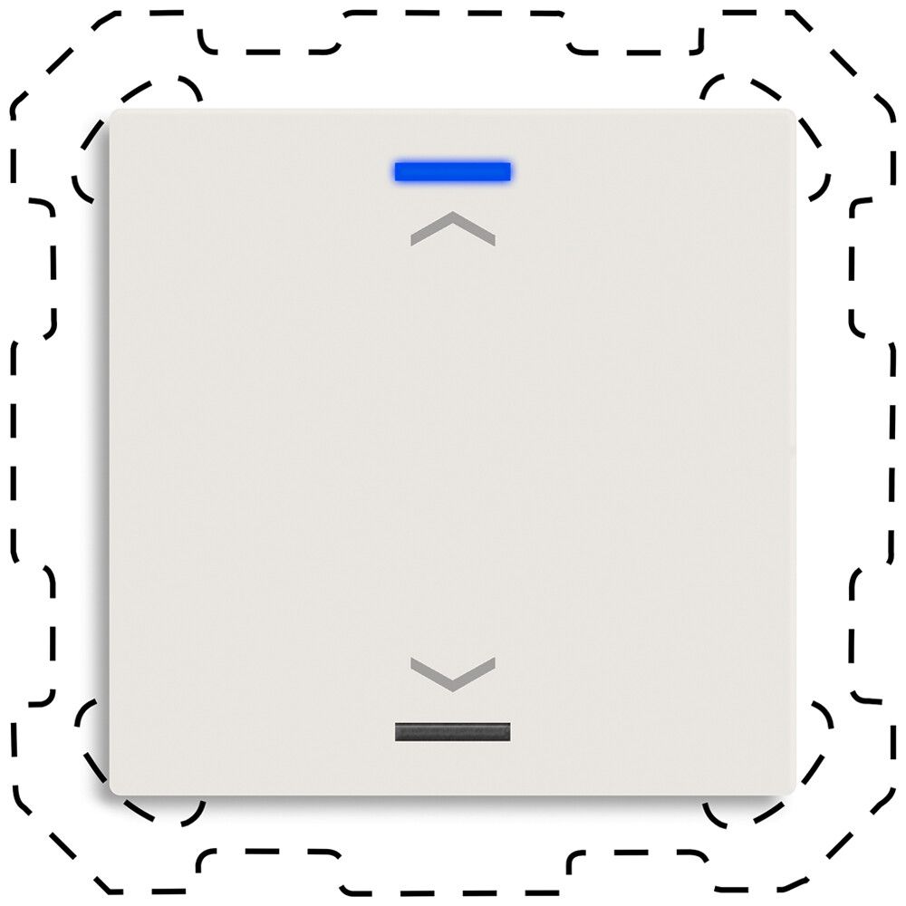 Poussoir KNX RGBW INC MDT BE-TAL60T111.A1 1t/2a temp.blanc mat "jalousie"