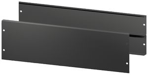 Copertura zoccolo Rittal AX 2830.082 800×200mm ant/post lam. d'acciaio ne 2pz