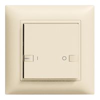 UP-Taster ZEP 1K/1T ON-OFF mit LED EDIZIOdue crema