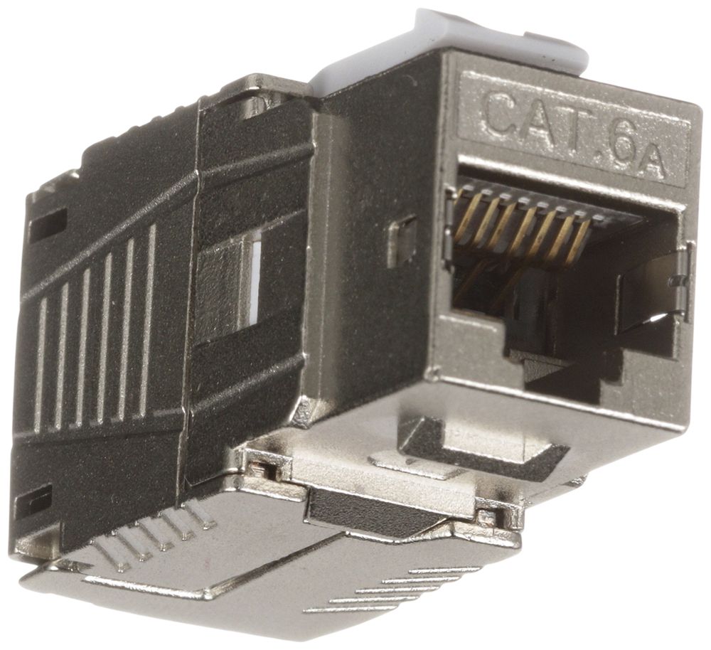 Anschlussmodul Panduit Keystone RJ45 Kat.6A abgeschirmt