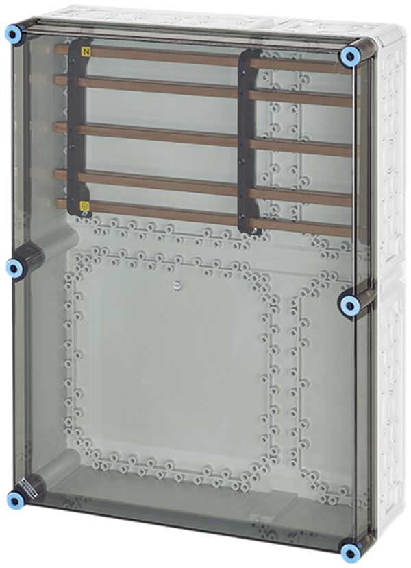 Gehäuse Hensel Mi, 450×600mm, Sammelschiene 250A, 5-polig