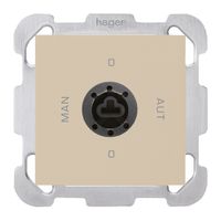 UP-Drehschalter 0-Man-0-Aut. kallysto 2/1L beige für Schloss