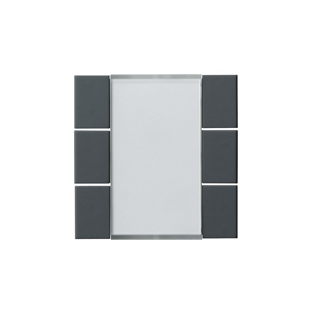 Kit frontal Hager kallysto 6×KNX anthracite