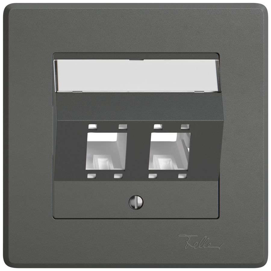 UP-Montageset EDIZIO.liv SNAPFIX® für freenet Kat.5e/6 Adapter 2× dgu