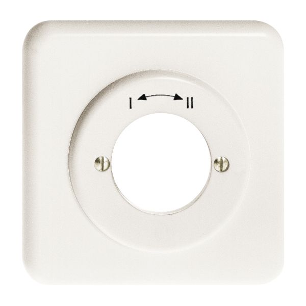 Kit frontale INC I-II bianco per contatto rot.imp.a chiave