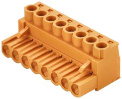 Buchsenstecker Weidmüller BLZP geschlossen 5.08mm 4L verzinnt orange