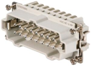 Stifteinsatz Weidmüller HDC HE 500V 16A 16L PUSH IN Gr.6