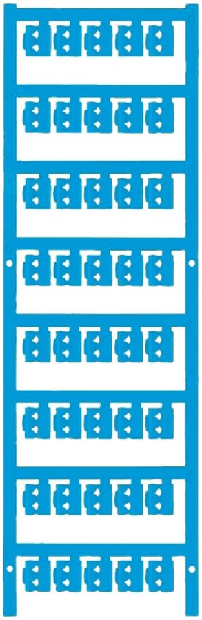 Marqueur de conducteur Weidmüller MultiCard SFC p.Ø1.5…2.5mm 12×5.8mm PA66 bleu