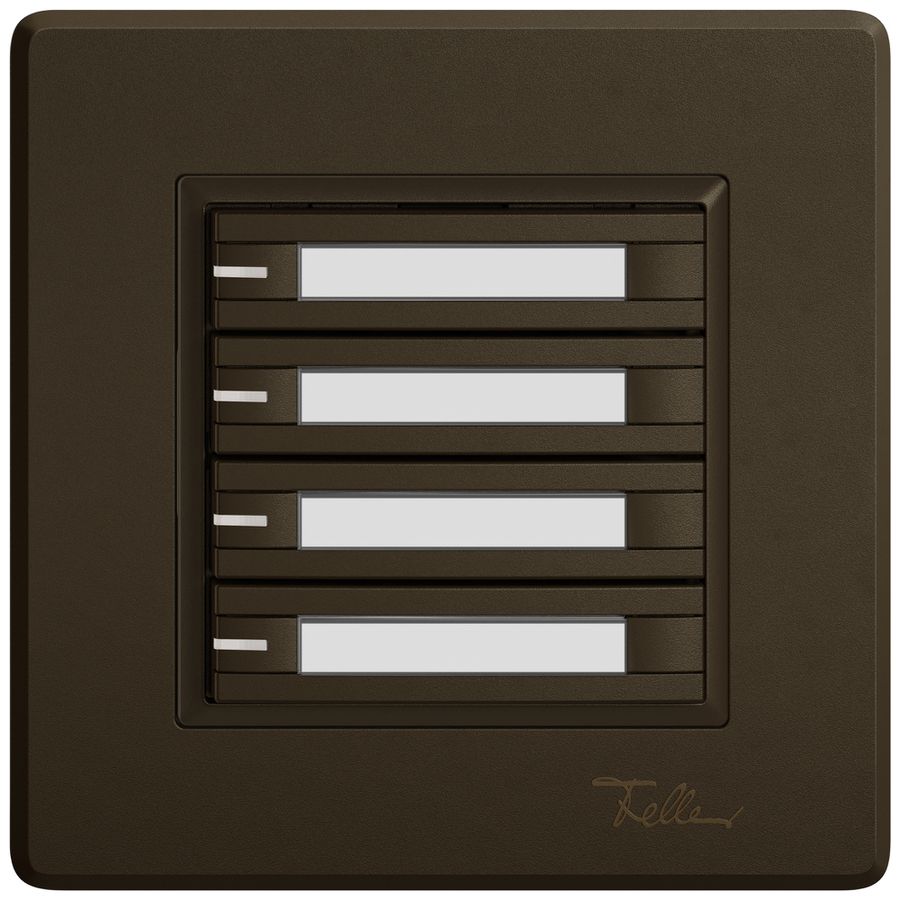 UP-Universaltaster EDIZIO.liv UNI SNAPFIX® m.LED RGB 8× 1-Tbed.Pap.br