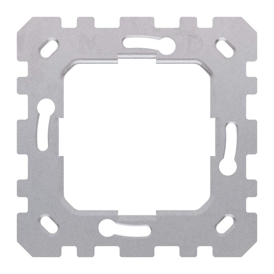 Piastra di montaggio MDT ZMTRM-D 1×1 per programma design 55