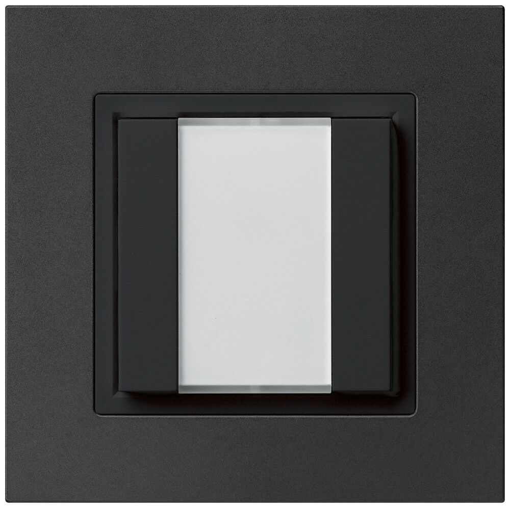 Pulsante universale INC 2×kallysto.pro con LED nero