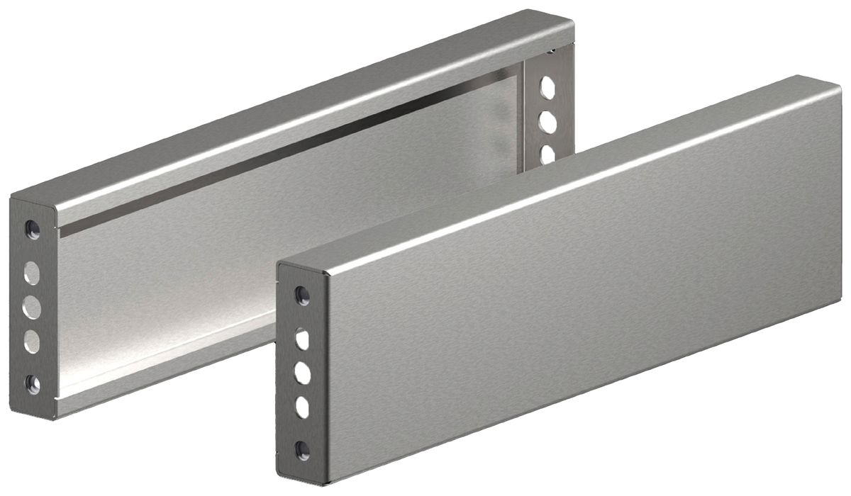 Cache-socle Rittal VX 8660.071 500×100mm kit latéral acier fin 2 pcs